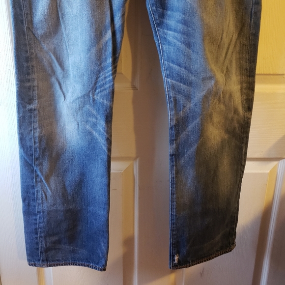Levi’s original 501 straight leg medium wash jeans W36 x L30 - Picture 3 of 10